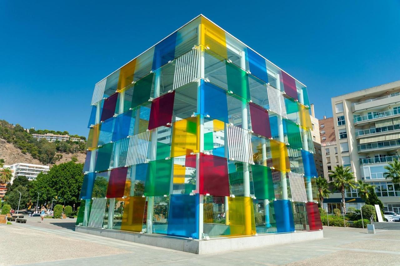 Del Parque Flats Teatro Plaza Premium Apartamento Málaga Exterior foto